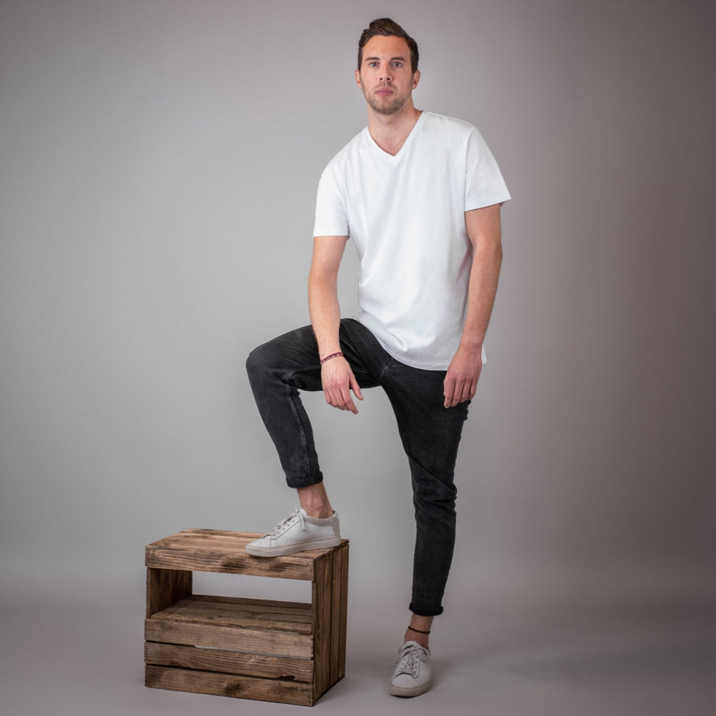 T-Shirt Herren V-Neck - Frischewirkung